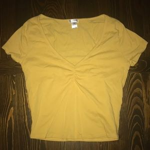V neck crop top